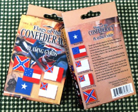 Flags of the Confederacy Playing Cards