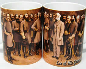 Lee & His Generals Mug